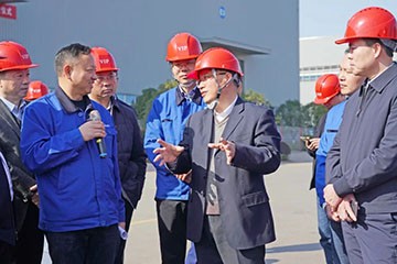 李大劍：支持山河智能做強(qiáng)做大應(yīng)急裝備