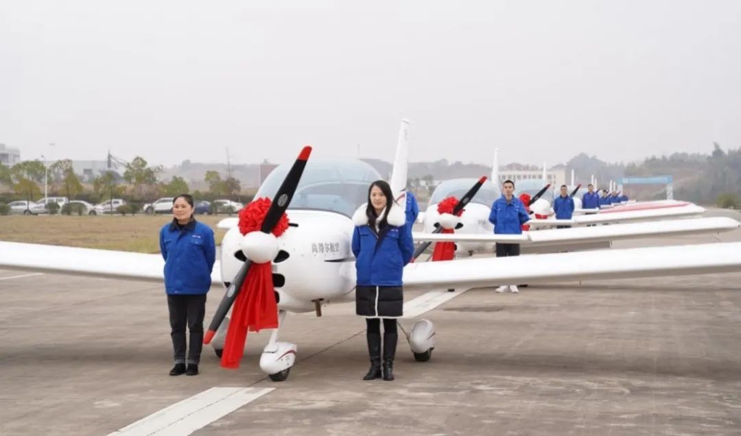 牛年開新局，山河航空8架SA60L飛機集中下線、交付