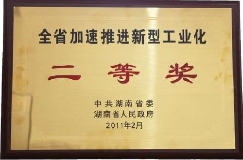 全省加速推進新型工業(yè)化二等