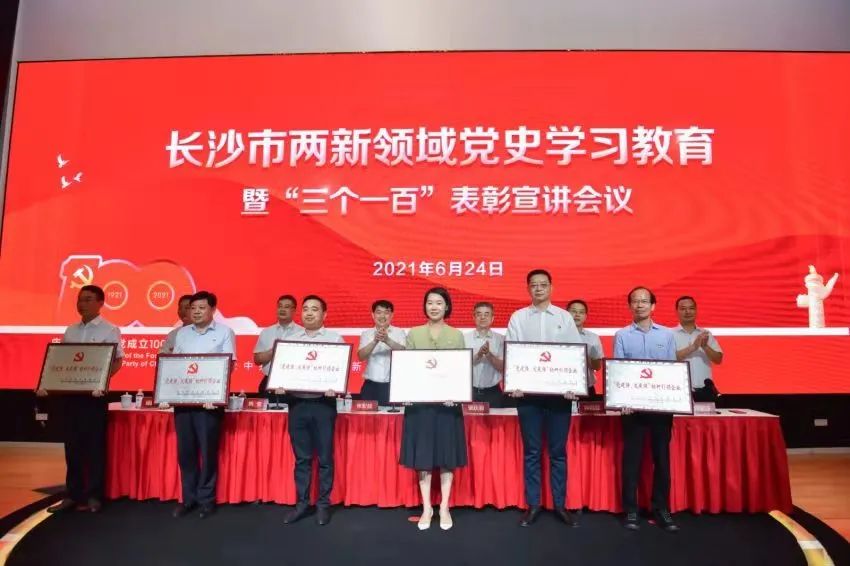 何清華獲“支持黨建工作優(yōu)秀企業(yè)家”榮譽稱號