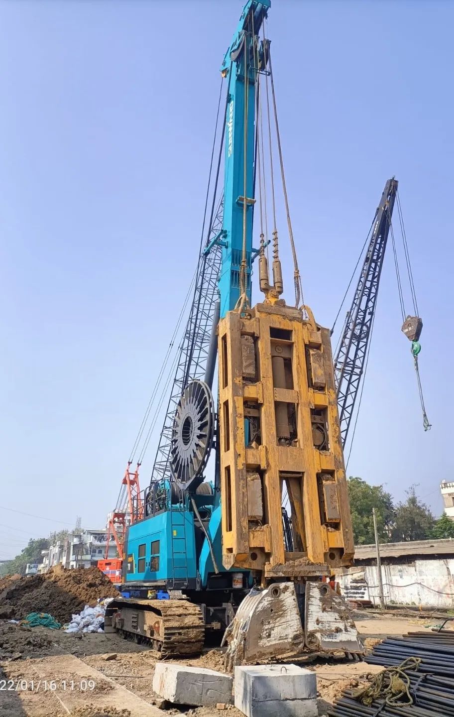感謝信！山河智能SWHG70液壓抓斗助力海外基礎(chǔ)施工獲肯定