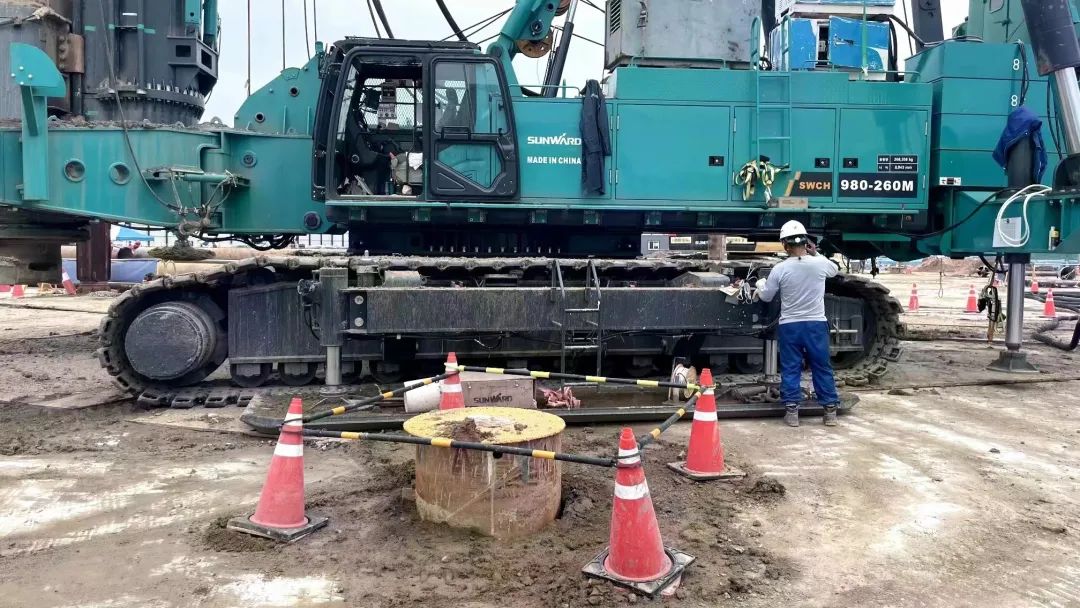 “全球最高樁架”嶄露頭角！山河智能實力助建韓國首爾麻古MICE綜合園區(qū)