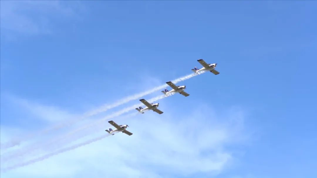 空中開花、大坡度盤旋、俯沖躍升……看山河飛行表演隊(duì)炫技2022湖南航展動(dòng)態(tài)展