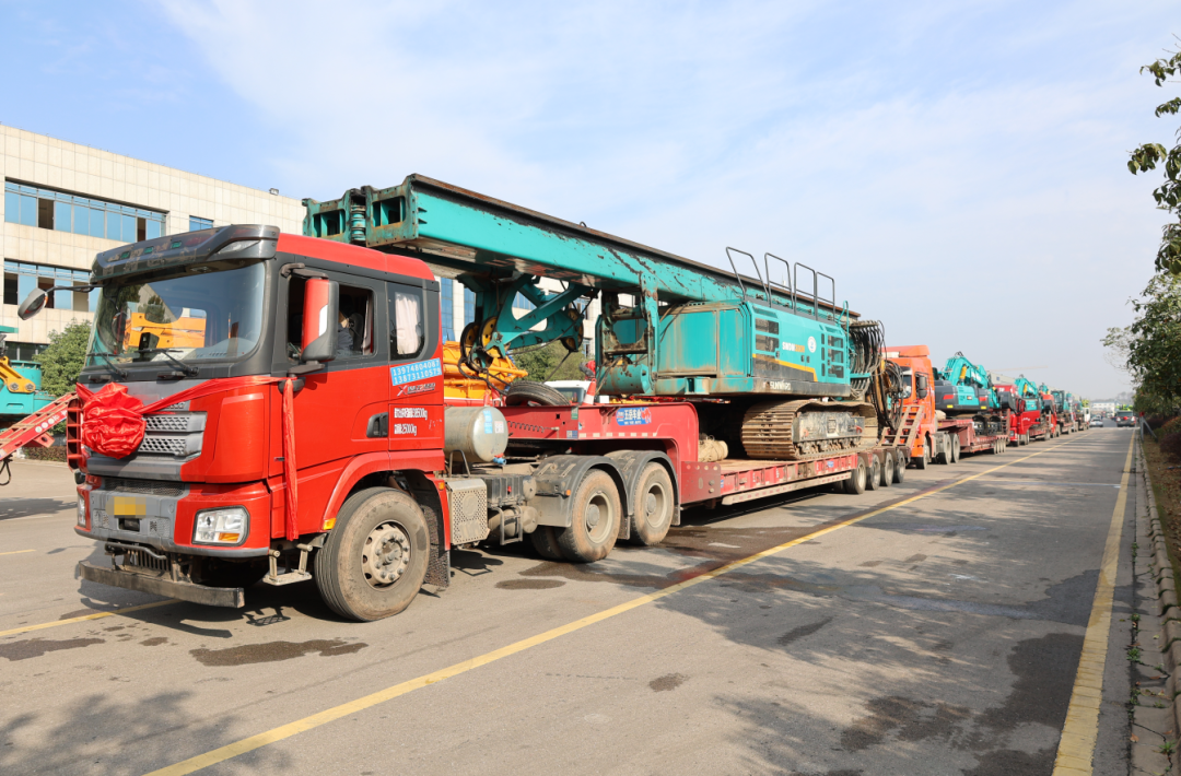 乘著自貿(mào)區(qū)改革的東風(fēng)，山河智能二手工程機(jī)械揚(yáng)帆出海
