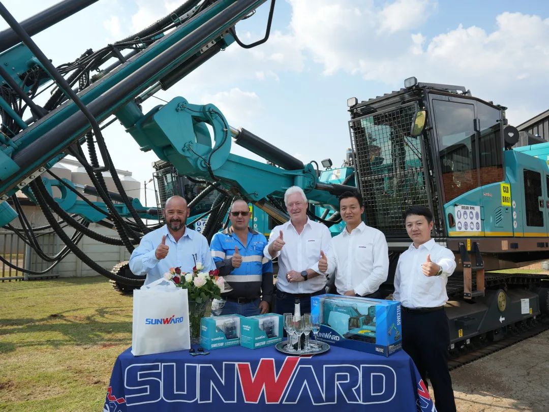 登陸南非，山河智能新型鑿巖利器交付客戶