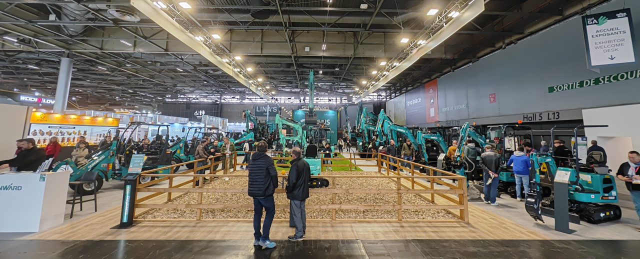 贏戰(zhàn)INTERMAT 2024！山河智能土方機械深耕全球高端市場