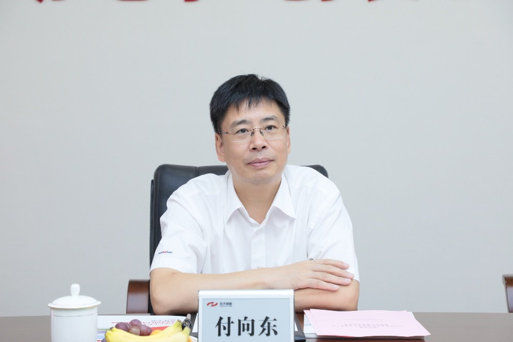 攜手合作，共謀未來|山河智能董事長付向東一行拜訪宏大爆破集團