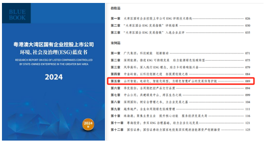 喜訊！山河智能再次入選“大灣區(qū)國企ESG發(fā)展指數(shù)”榜單