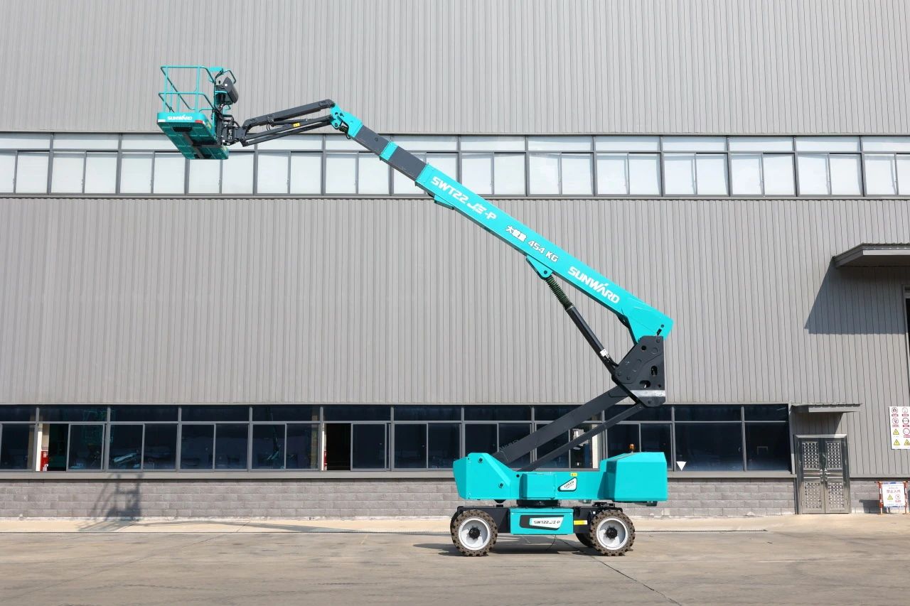 高可靠、高安全、高性能！山河智能新一代P系列電動臂式高空作業(yè)平臺成功下線